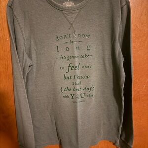 Taylor Swift printed long sleeve tee